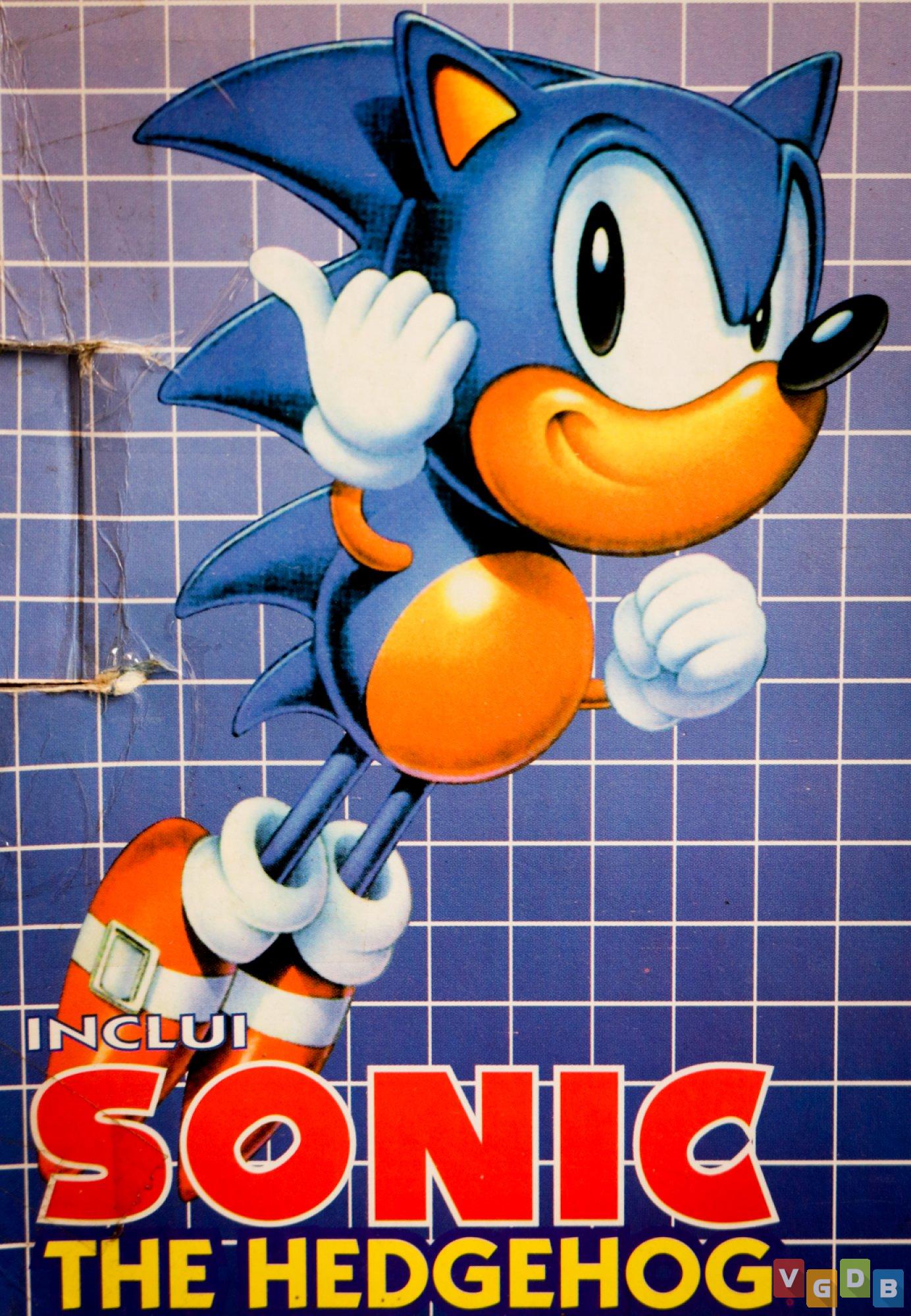 Vídeo Game Master System 3 Compact Com Sonic na memória e mod.av Chip Sony