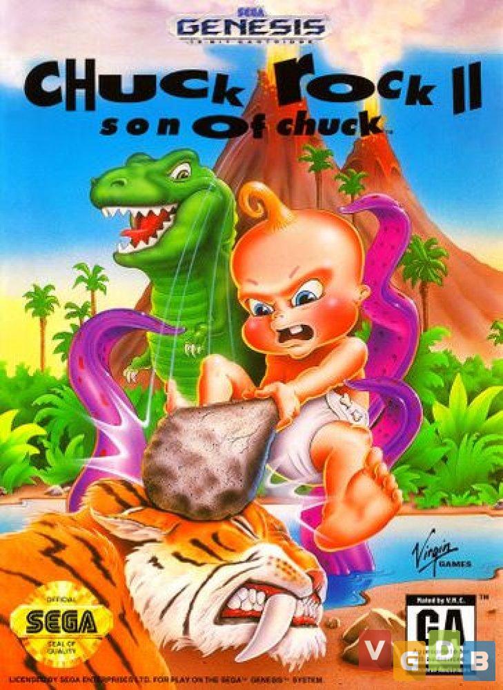 Jogo Chuck Rock II - Master System - Sebo dos Games - 10 anos!