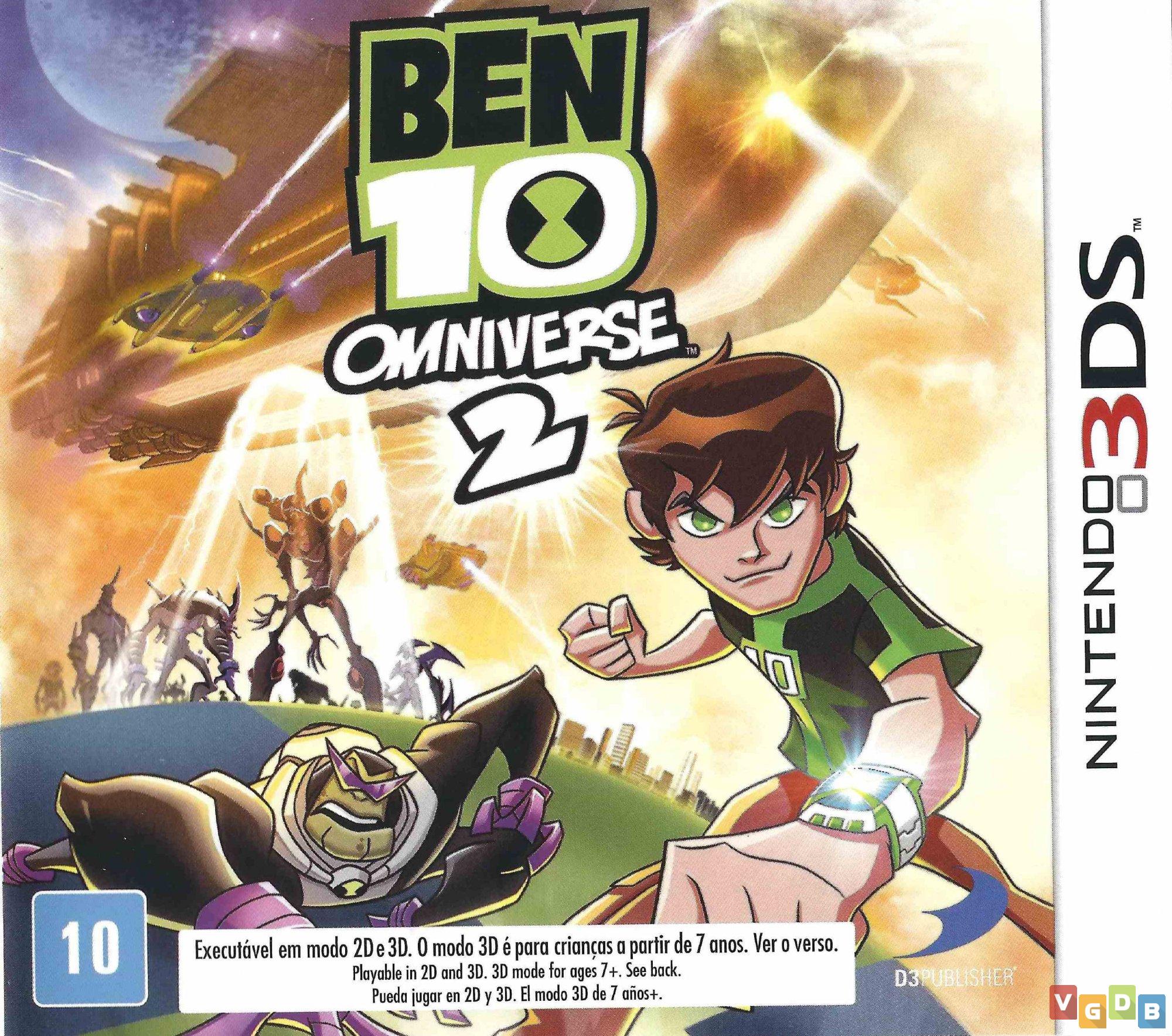 ben 10 omniverse 2 3ds cover