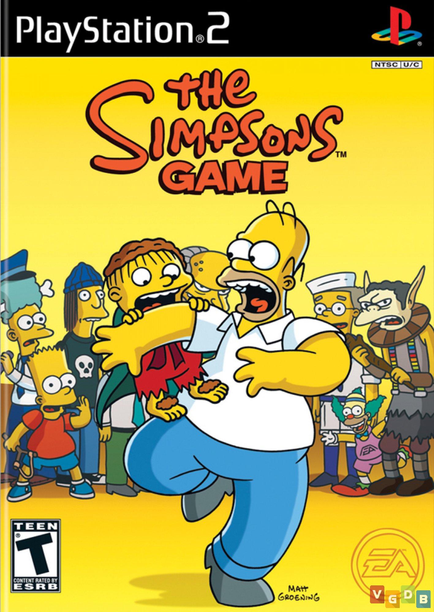 the simpsons game psp