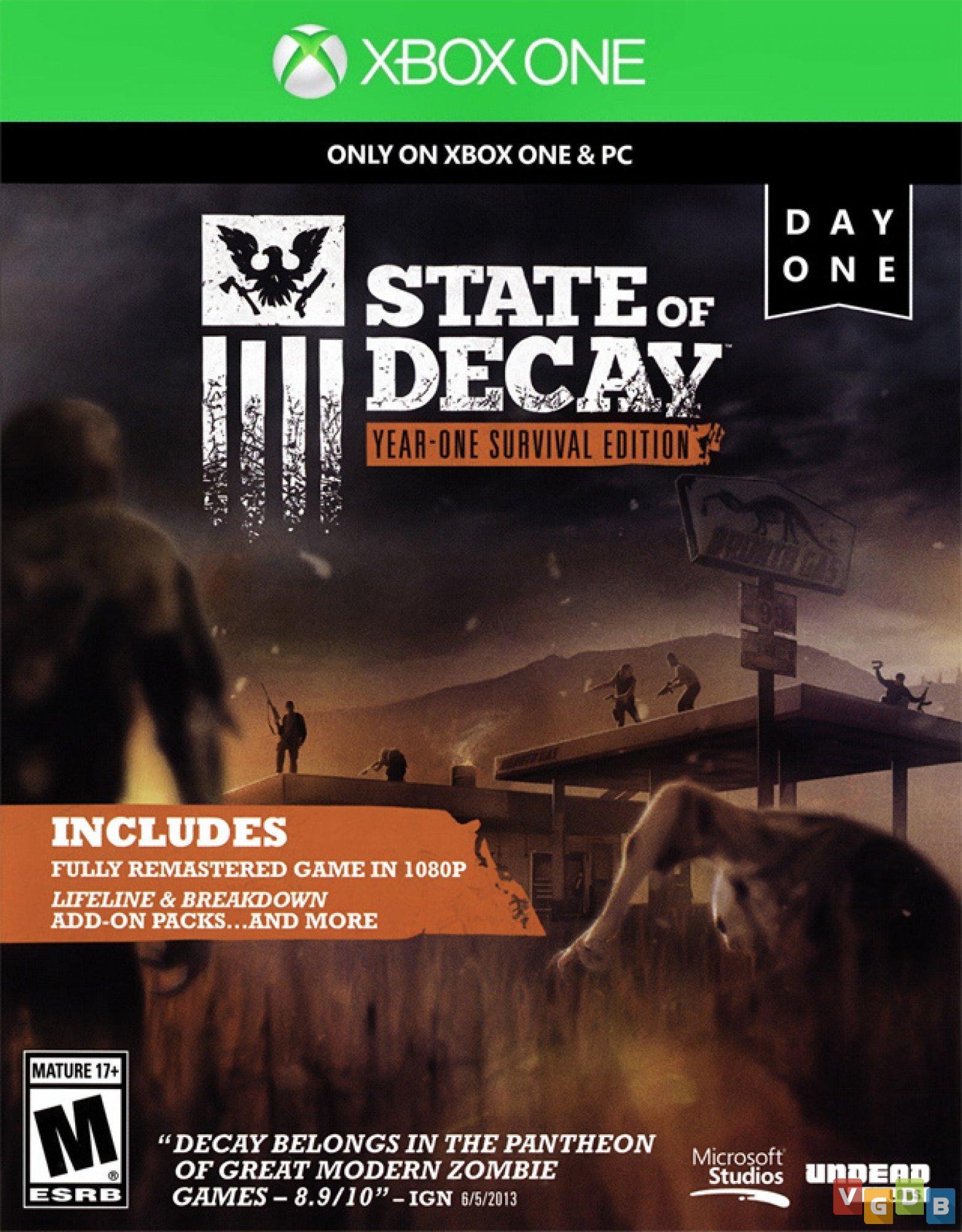 didnt get state of decay year one survival edition code