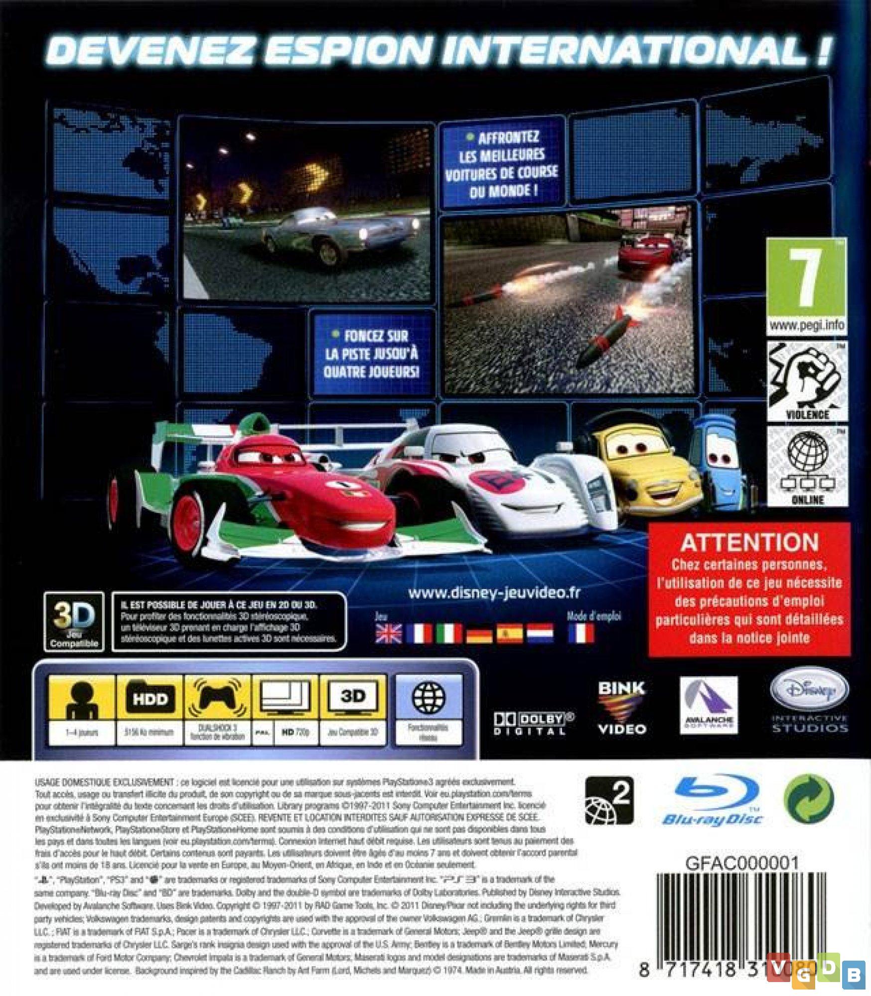 Preços baixos em Carros de Corrida 2: The Video Game classificação E10+  (todos 10+) Video Games