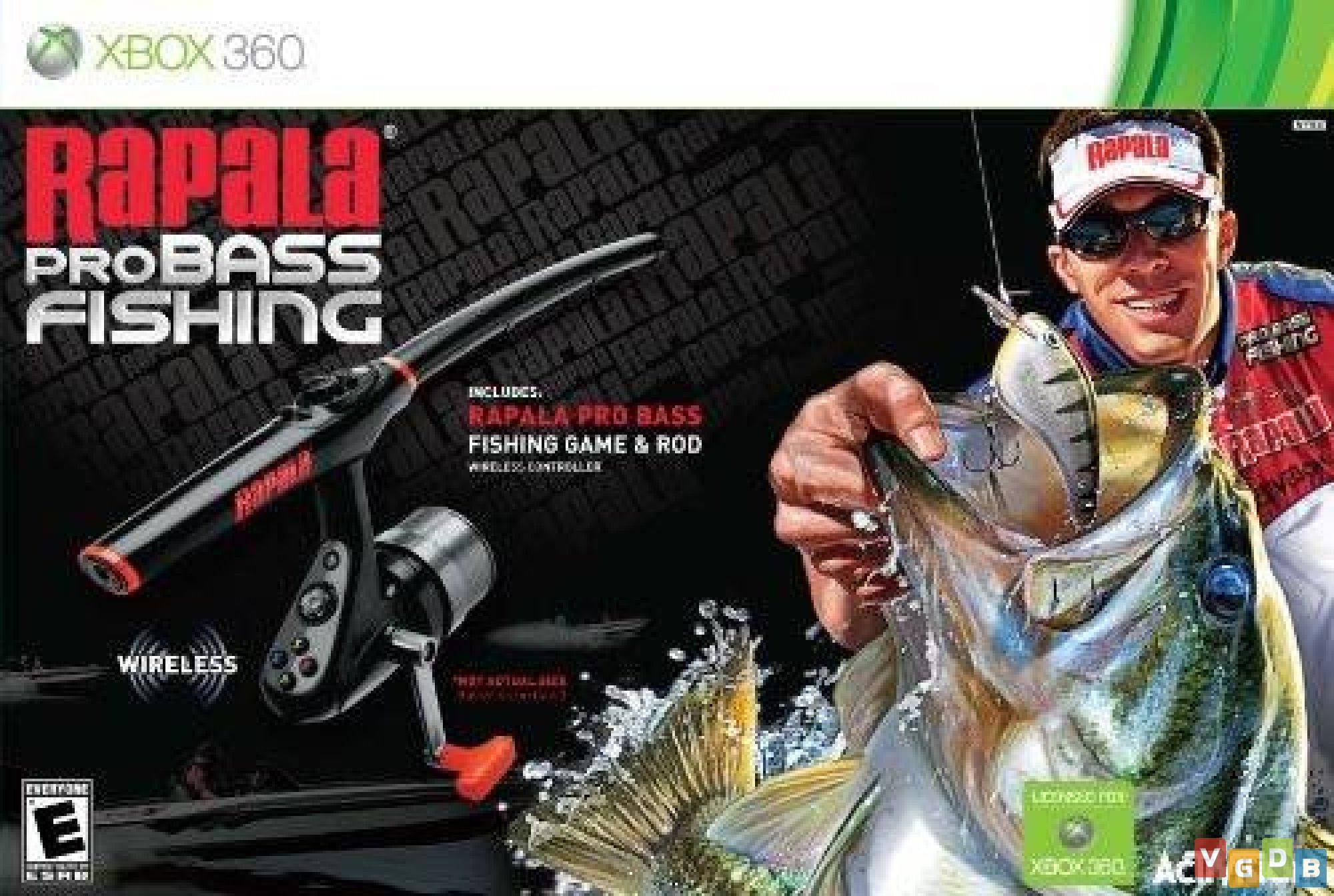 Rapala Pro Bass Fishing - Conjunto com a Vara de Pescar - VGDB