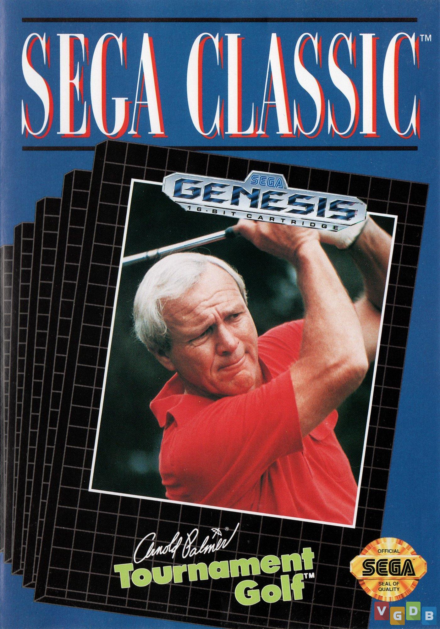 Arnold Palmer Tournament Golf Sega Classic VGDB Vídeo Game Data Base