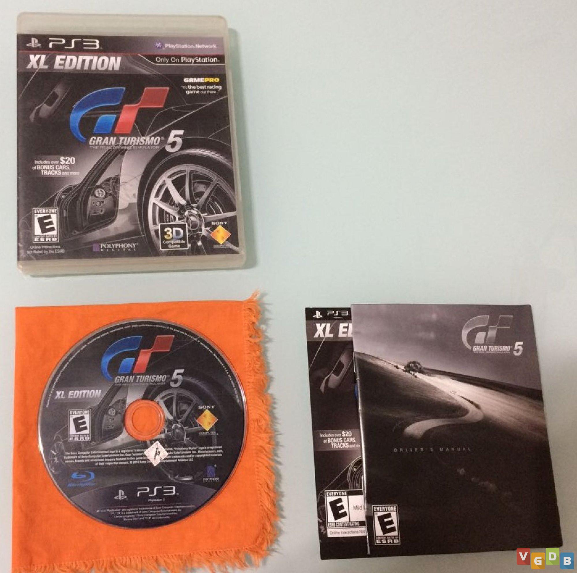 PS3 Gran Turismo 5 XL Edition