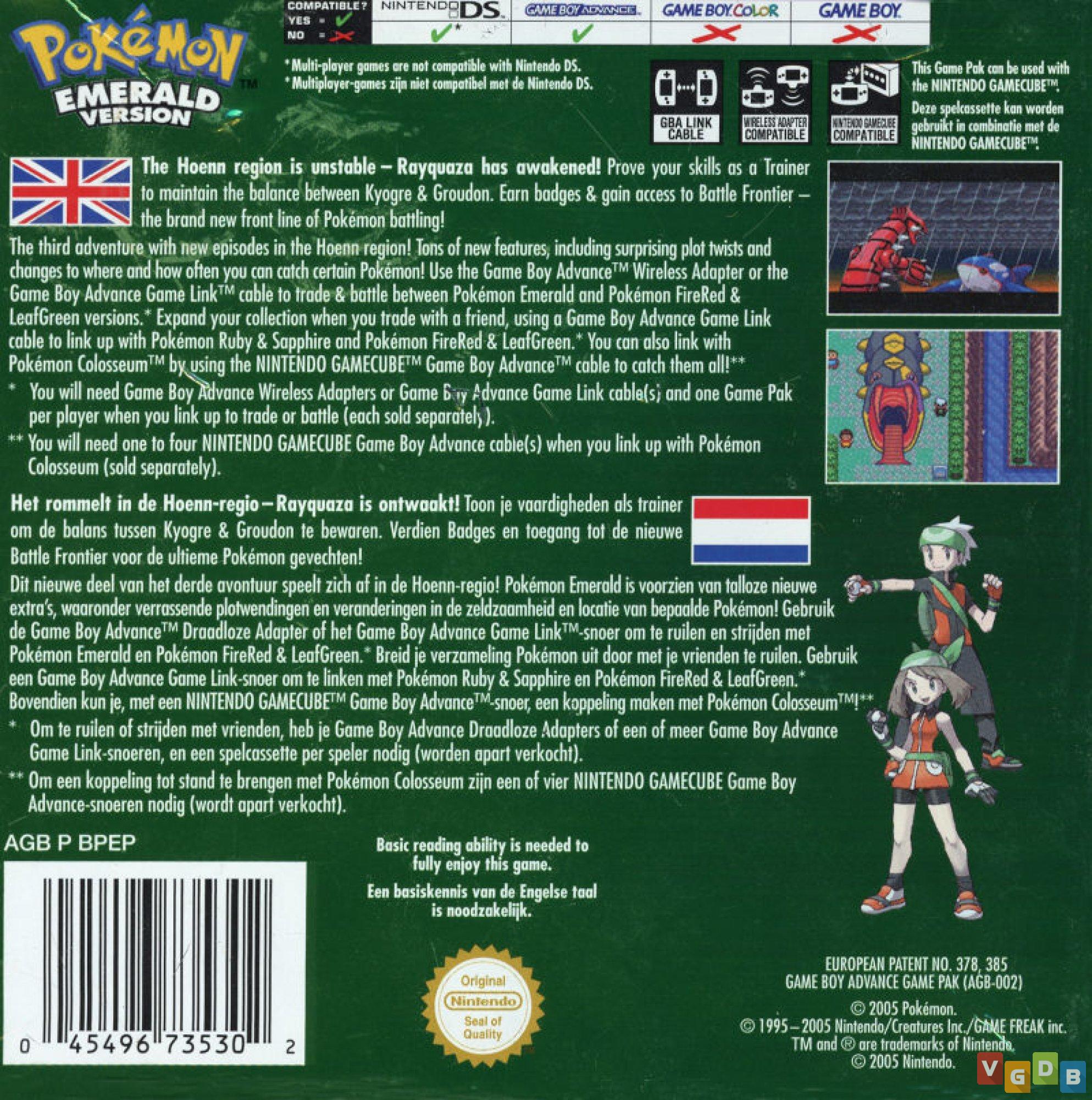Pokémon - Emerald (GBA) #5 - Batalha contra o Brook, Prof. Cozmo