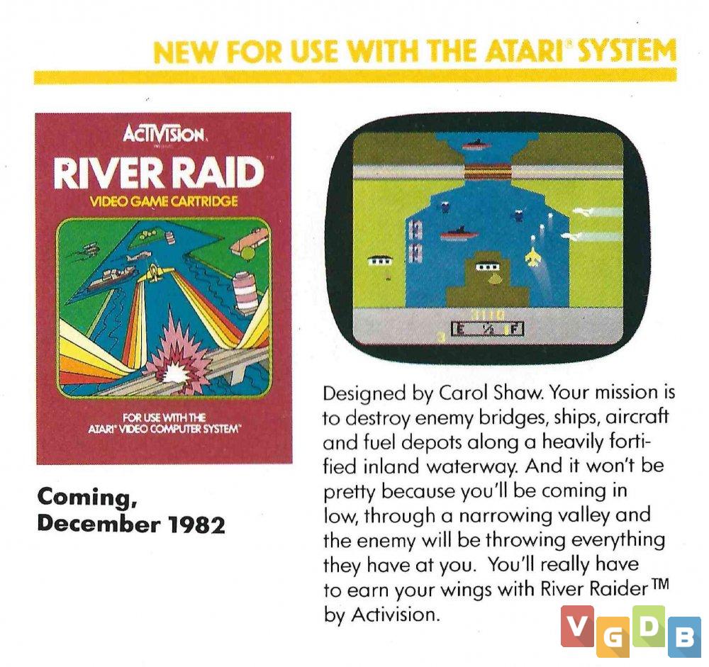 Jogar River Raid Online  Atari Classics - Atari Flashback Hub