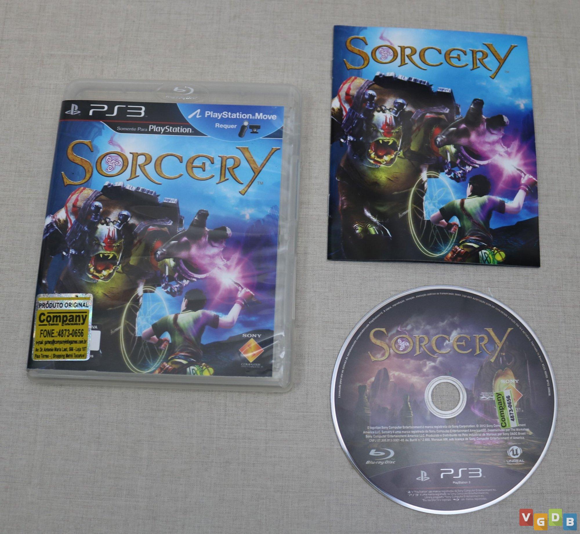 Jogo Ps3 Sorcery Playstation Move