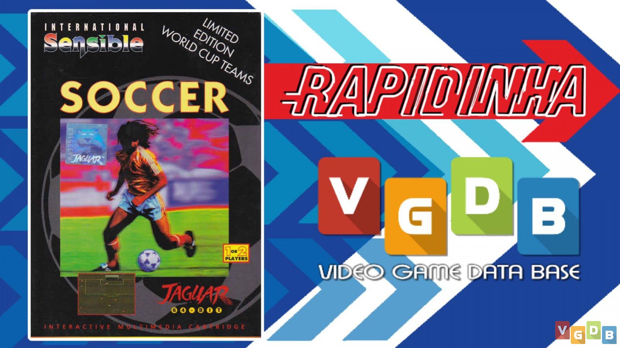 Vgdb Vídeo Game Data Base International Sensible Soccer Atari