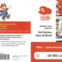 Folheto Club Nintendo USA