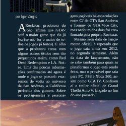 Revista Gamefagia nº 1 - página 21 (fonte: Datassette).