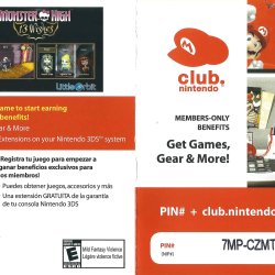 Folheto Club Nintendo USA