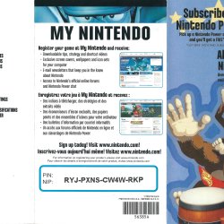 Folheto Nintendo Power USA