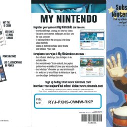 Folheto Nintendo Power USA