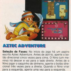 Revista Cinevideo Games nº 1 - página 16 (fonte: Datassette)