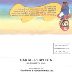 Cartã-resposta BRA