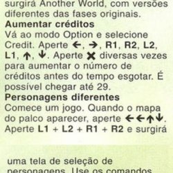 Revista Dicas & Truques para PlayStation nº 2 - página 52 (fonte: Datassette)