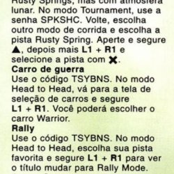 Revista Dicas & Truques para PlayStation nº 2 - página 54 (fonte: Datassette)