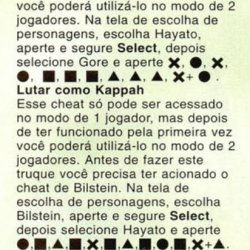 Revista Dicas & Truques para PlayStation nº 2 - página 60 (fonte: Datassette)