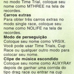 Revista Dicas & Truques para PlayStation nº 2 - página 60 (fonte: Datassette)