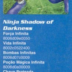 Códigos Gameshark - Revista Dicas & Truques para PlayStation nº 2 - página 66 (fonte: Datassette)