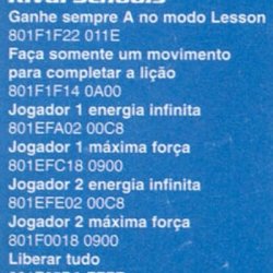 Códigos Gameshark - Revista Dicas & Truques para PlayStation nº 2 - página 66 (fonte: Datassette)