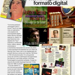 Livro Muito Além dos Videogames Especial nº 3: Ayrton Senna nos Videogames - páginas 16-17