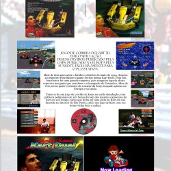 Livro Muito Além dos Videogames Especial nº 3: Ayrton Senna nos Videogames - páginas 18-19