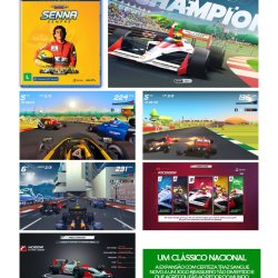 Livro Muito Além dos Videogames Especial nº 3: Ayrton Senna nos Videogames - páginas 25-27