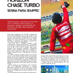 Livro Muito Além dos Videogames Especial nº 3: Ayrton Senna nos Videogames - páginas 25-27