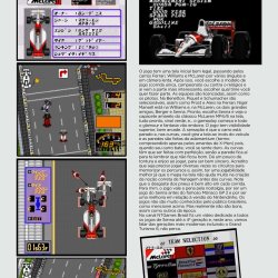 Livro Muito Além dos Videogames Especial nº 3: Ayrton Senna nos Videogames - páginas 28-29