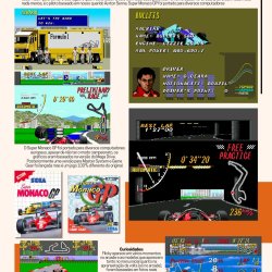 Livro Muito Além dos Videogames Especial nº 3: Ayrton Senna nos Videogames - páginas 38-39