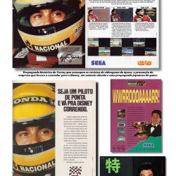 Livro Muito Além dos Videogames Especial nº 3: Ayrton Senna nos Videogames - páginas 6-12