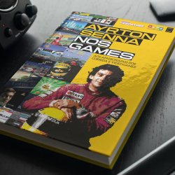 Livro AYRTON SENNA NOS GAMES é lançado para todo o Brasil